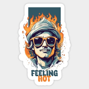 Feeling Hot Sticker